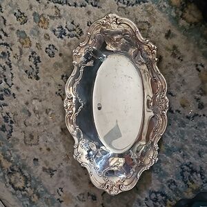 Silver plated platter